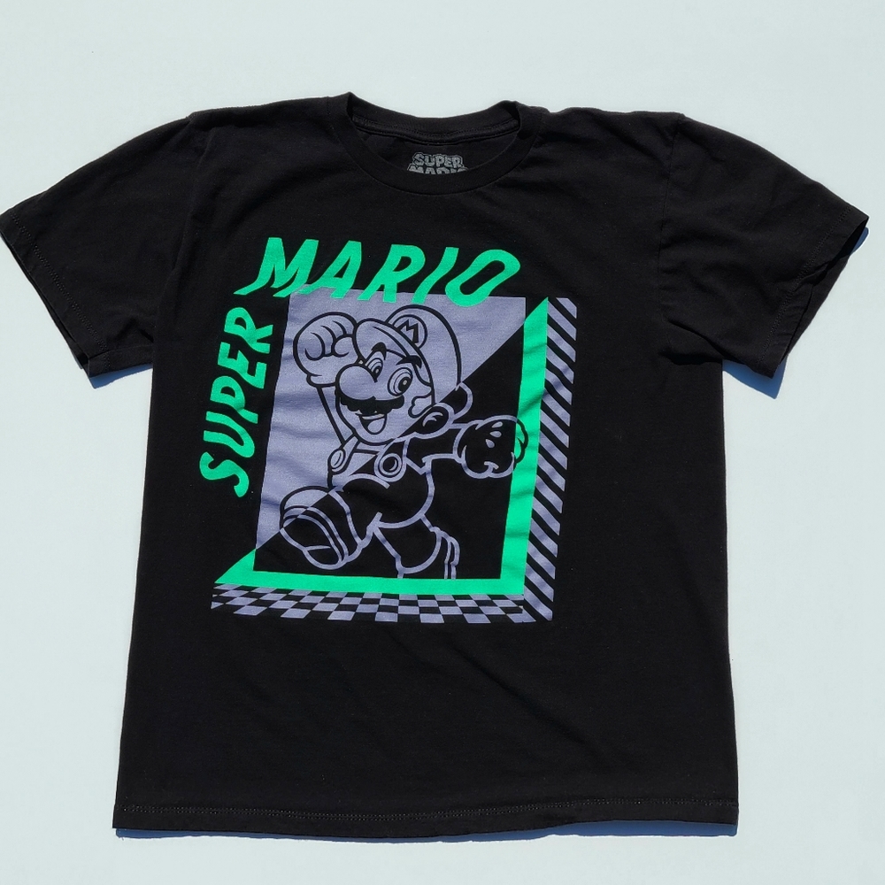 Super Mario T-shirt Black
